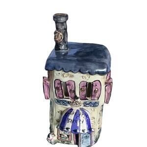 Heather Goldminc Blue Sky Clayworks Cherry Pie Bakery Tealight Candle House